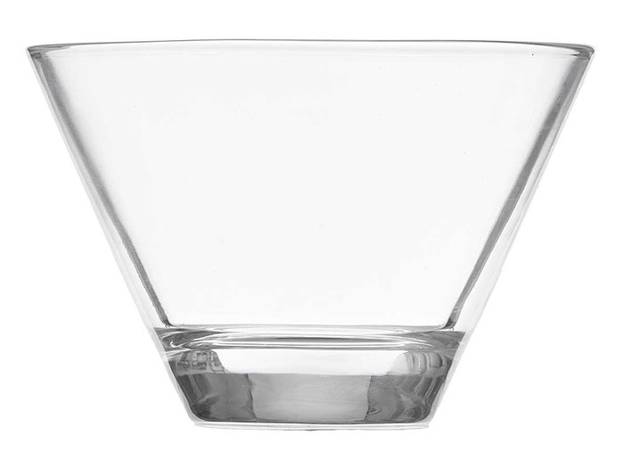 Vivalto Bol Cónico Transparente de Vidrio 250 ml 11 x 7.5 x 11 cm (Set de 24) Vivalto Bol Cónico Transparente de Vidrio 250 ml 11 x 7.5 x 11 cm (Set de 24)