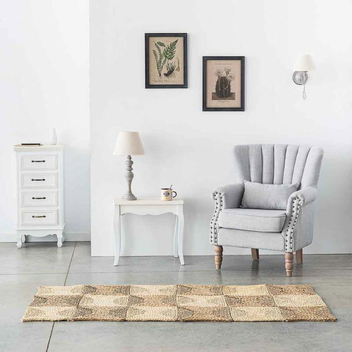 Sillón Alexandra House Living Gris claro 59 x 87 x 73 cm Sillón Alexandra House Living Gris claro 59 x 87 x 73 cm