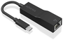Aisens Conversor USB-C a Ethernet Gigabit 10/100/1000 Mbps A109-0765, Negro