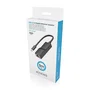 Aisens Adaptador USB-C a Ethernet Gigabit 10/100/1000 Mbps A109-0765 Negro