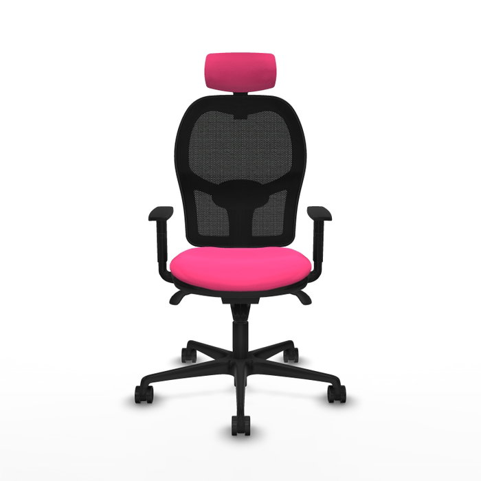 PIQUERAS Y CRESPO Silla de oficina Jorquera Rosa y Negro PIQUERAS Y CRESPO Silla de oficina Jorquera Rosa y Negro