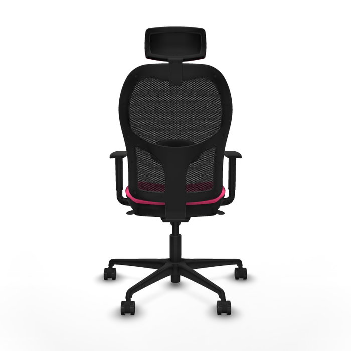 PIQUERAS Y CRESPO Silla de oficina Jorquera Rosa y Negro PIQUERAS Y CRESPO Silla de oficina Jorquera Rosa y Negro