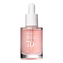 Peach 70, Niacinamida, Resplandor, Después de la limpieza, Suero, Para la cara, 30 ml