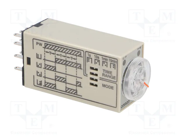 OMRON H3YN Relé de tiempo 4PDT 200-230VAC
