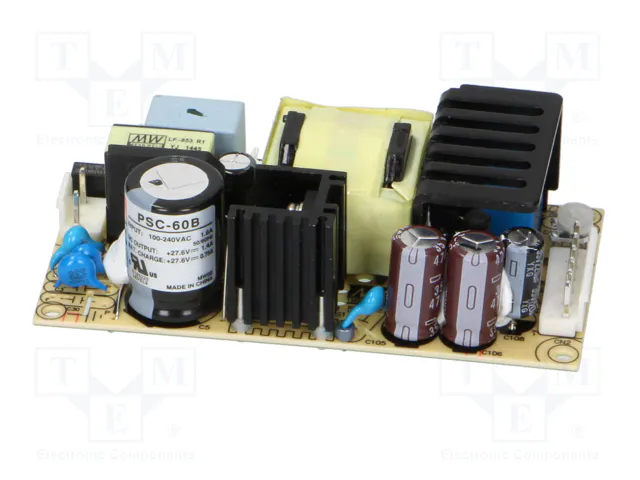 MEAN WELL PSC-60B Alimentador Buffer de 59,34W
