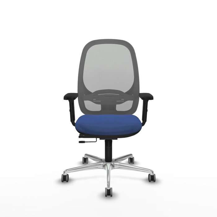 PIQUERAS Y CRESPO Silla de oficina Cilanco Azul marino y Gris