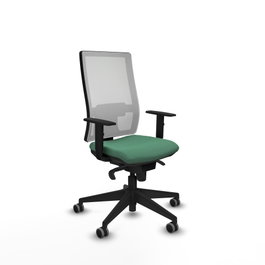 PIQUERAS Y CRESPO Silla de oficina Horna Verde esmeralda y Blanco