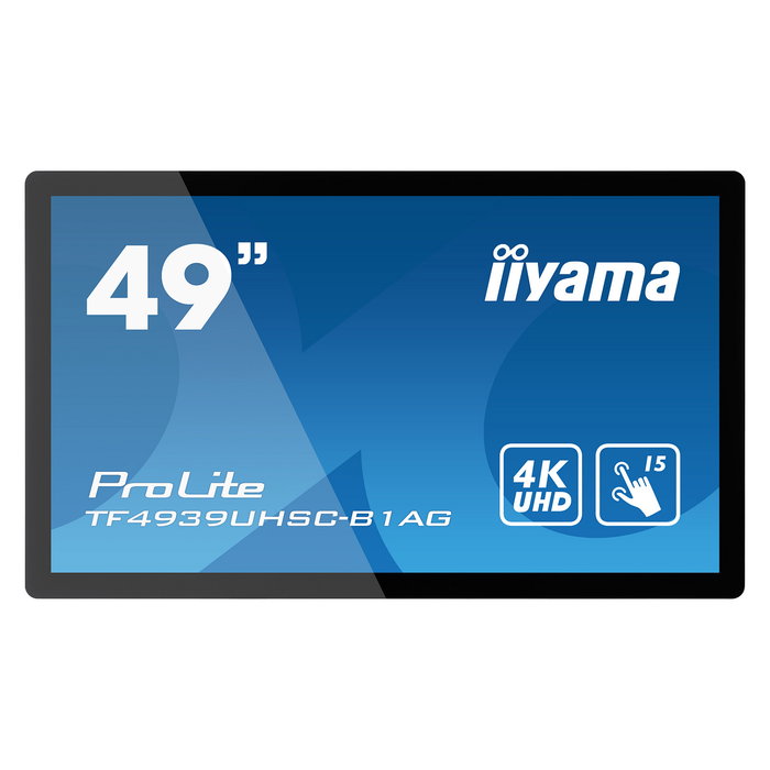 Iiyama ProLite TF4939UHSC-B1AG - Monitor Táctil 49" (124.5 cm) 4K Ultra HD IPS 16:9, 3840x2160, 60Hz, HDMI, DisplayPort