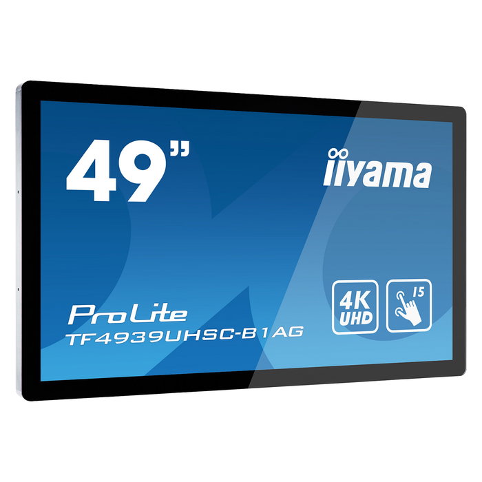 Iiyama ProLite TF4939UHSC-B1AG - Monitor Táctil 49" (124.5 cm) 4K Ultra HD IPS 16:9, 3840x2160, 60Hz, HDMI, DisplayPort