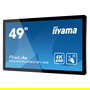 Iiyama ProLite TF4939UHSC-B1AG - Monitor Táctil 49" (124.5 cm) 4K Ultra HD IPS 16:9, 3840x2160, 60Hz, HDMI, DisplayPort