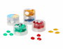 Innspiro Set de Gemas Decorativas Acrílicas Ovaladas Colores Básicos 13x18mm