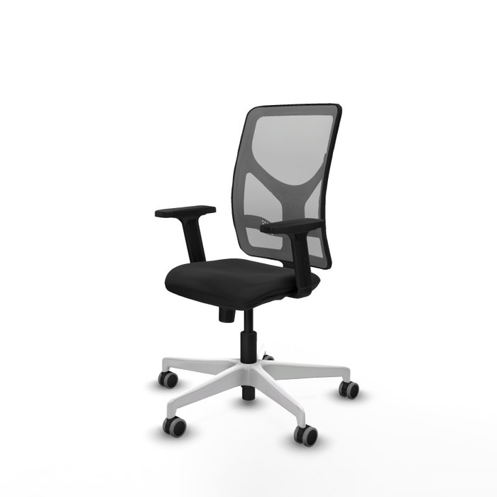 PIQUERAS Y CRESPO Silla de oficina Motilla con mecanismo Sincro, Negro y Gris PIQUERAS Y CRESPO Silla de oficina Motilla con mecanismo Sincro, Negro y Gris
