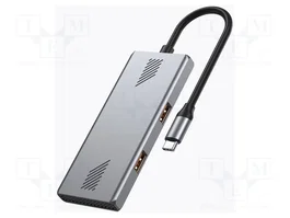 Gembird Hub USB 3.2 Gen 2 con 4 puertos A y C