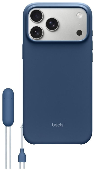 Apple Beats Kickstand Case con MagSafe y Control de Cámara para iPhone 17 Pro Max - Bedrock Blue