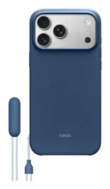 Beats Kickstand Case con MagSafe y Control de Cámara para Apple iPhone 17 Pro Max - Funda Protectora con Soporte Integrado, Azul Bedrock (MGTR4LL/A)