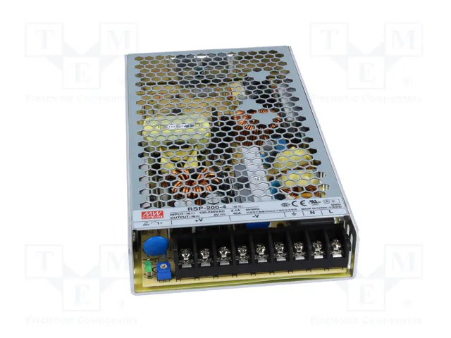 MEAN WELL RSP-200-4 160W 4VDC 40A MEAN WELL RSP-200-4 160W 4VDC 40A
