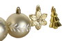 DKD Home Decor Bola Decoración Navidad Moderna Dorado Set de 37 6 x 35 x 24 cm
