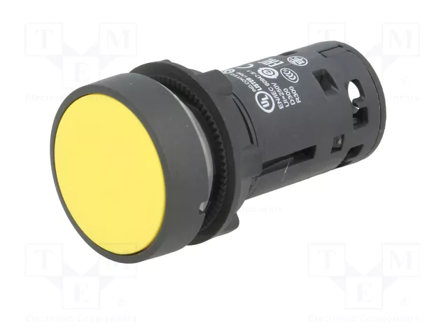SCHNEIDER ELECTRIC Interruptor de presión Harmony XB7 22mm Amarillo NA