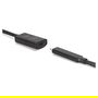 Digitus DN-300908 Cable de Extensión USB-C a USB-C 3.2 Gen 2 10 Gbps 5 Metros Negro
