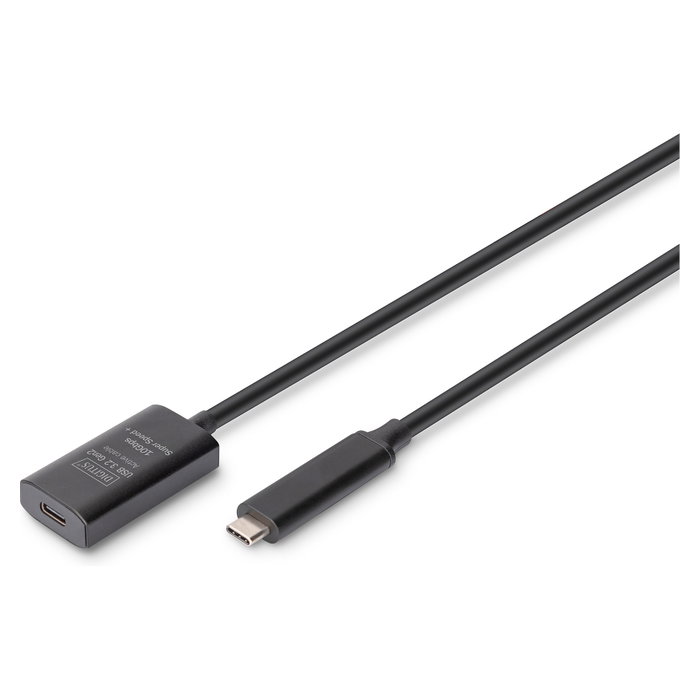 Digitus Cable de extensión USB-C a USB-C 10G 5,0m Digitus Cable de extensión USB-C a USB-C 10G 5,0m
