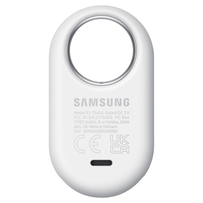 Samsung SmartTag2 (2023) T5600 Blanco Localizador Bluetooth Samsung SmartTag2 (2023) T5600 Blanco Localizador Bluetooth