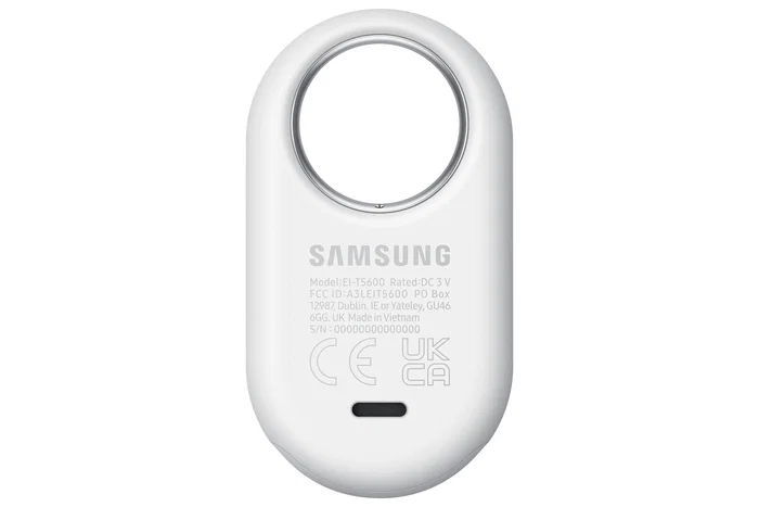 Samsung Galaxy SmartTag2 (2023) Localizador Bluetooth IP67 Resistente Agua Polvo 500 Días Batería Blanco T5600