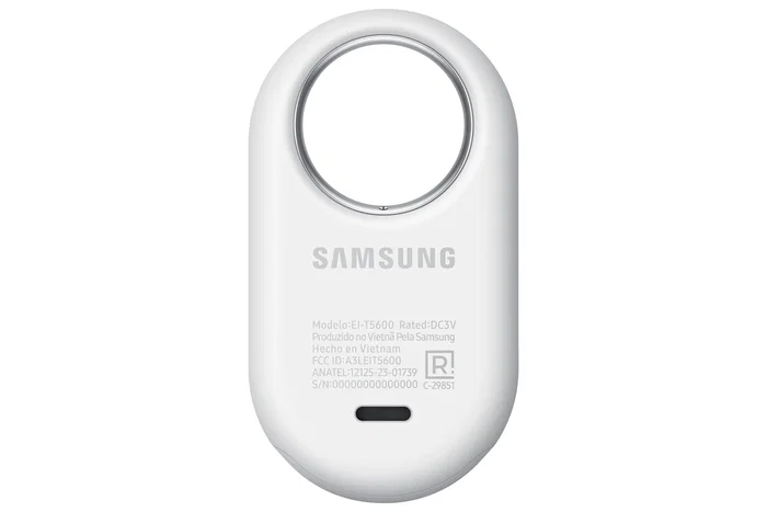 Samsung Galaxy SmartTag2 (2023) Localizador Bluetooth IP67 Resistente Agua Polvo 500 Días Batería Blanco T5600