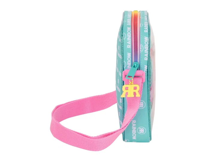 Safta Bolsito Bandolera Rainbow High Paradise 16x18x4cm