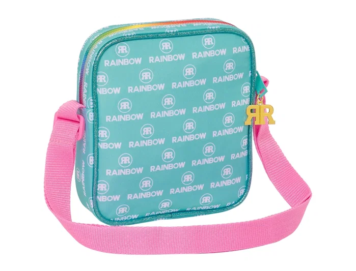 Safta Bolsito Bandolera Rainbow High Paradise 16x18x4cm