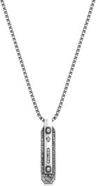 Police Rock Rebel Necklace SS PEJGN2008531 en acero inoxidable
