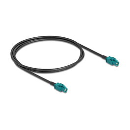 DeLOCK 90680 Cable coaxial HSD Z hembra a HSD Z hembra, 1 m