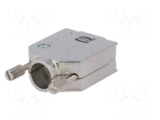 HARTING Carcasa para conectores D-Sub de metal, entrada superior HARTING Carcasa para conectores D-Sub de metal, entrada superior