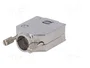 HARTING Carcasa para conectores D-Sub de metal, entrada superior