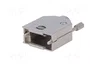 HARTING Carcasa para conectores D-Sub de metal, entrada superior