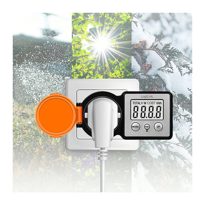 LogiLink Energy Cost Meter, outdoor