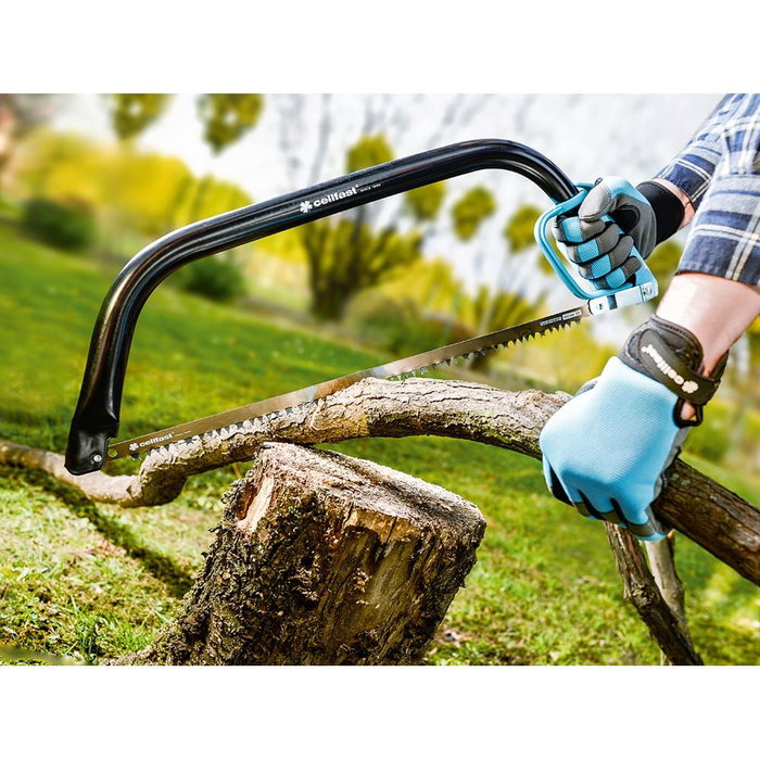 Cellfast Sierra de arco 53cm para poda y jardín con sistema Safe Touch