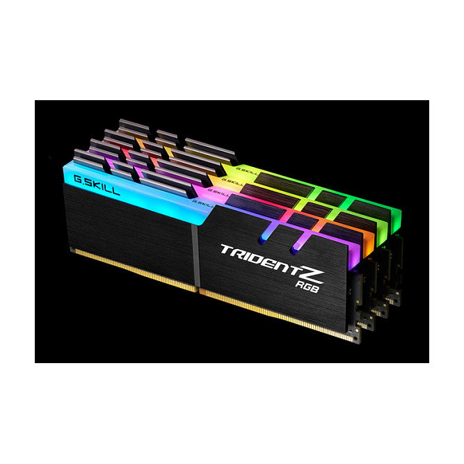 G.Skill F4-3200C16Q-64GTZR Memoria RAM DDR4 RGB 64GB (4x16GB) 3200MHz CL16 Trident Z