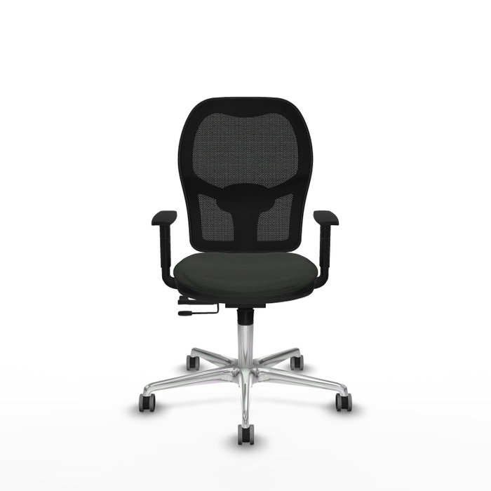 PIQUERAS Y CRESPO Silla de oficina Jorquera con mecanismo Sincro/Traslack en Negro PIQUERAS Y CRESPO Silla de oficina Jorquera con mecanismo Sincro/Traslack en Negro
