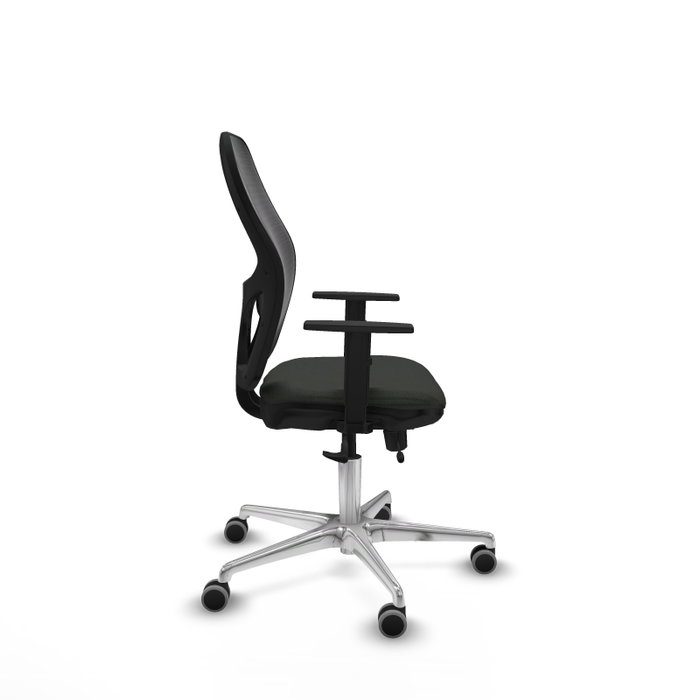 PIQUERAS Y CRESPO Silla de oficina Jorquera con mecanismo Sincro/Traslack en Negro PIQUERAS Y CRESPO Silla de oficina Jorquera con mecanismo Sincro/Traslack en Negro