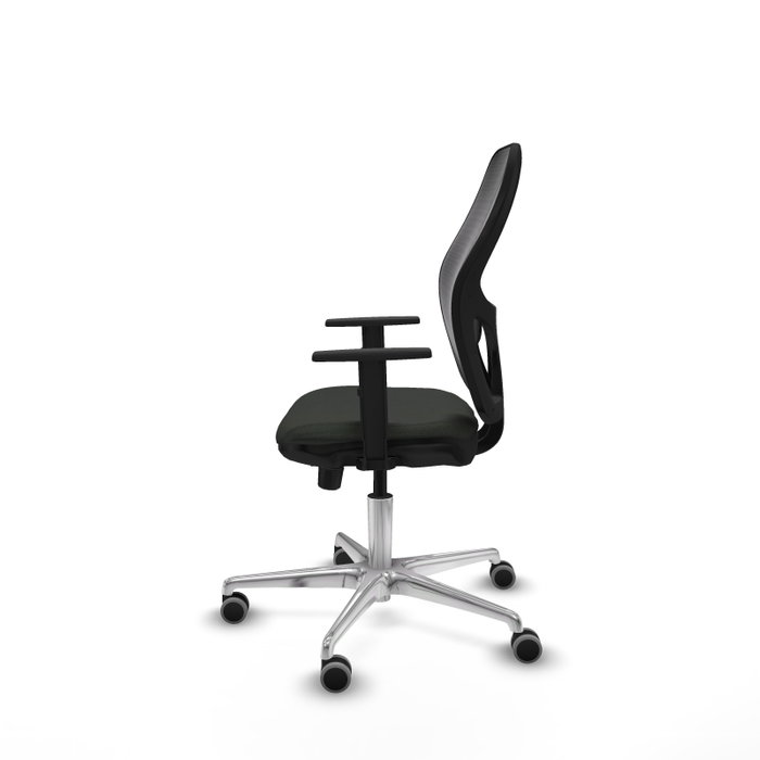 PIQUERAS Y CRESPO Silla de oficina Jorquera con mecanismo Sincro/Traslack en Negro PIQUERAS Y CRESPO Silla de oficina Jorquera con mecanismo Sincro/Traslack en Negro
