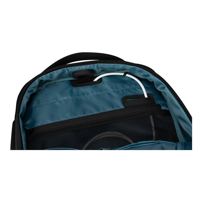 Targus HyperPack - Mochila para portátil Unisex de 16", 21 Litros, 3 Compartimentos, Resistente a la Abrasión, Negro