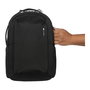 Targus HyperPack - Mochila para portátil Unisex de 16", 21 Litros, 3 Compartimentos, Resistente a la Abrasión, Negro