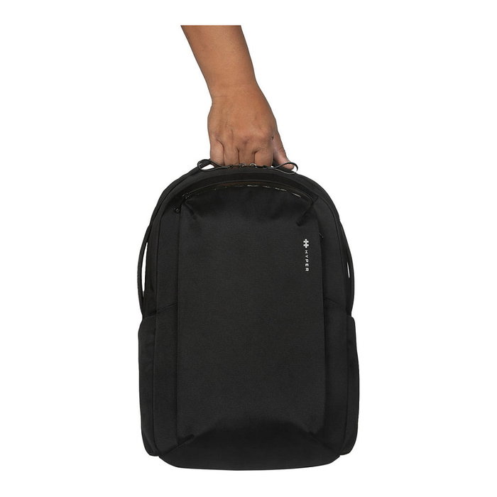 Targus HyperPack - Mochila para portátil Unisex de 16", 21 Litros, 3 Compartimentos, Resistente a la Abrasión, Negro