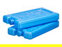Leknes Set 2 Bloques Acumulador Frío 200ml, Azul, Plástico (PE), Dimensiones 15 x 8.5 x 2.2 cm (Set de 24)