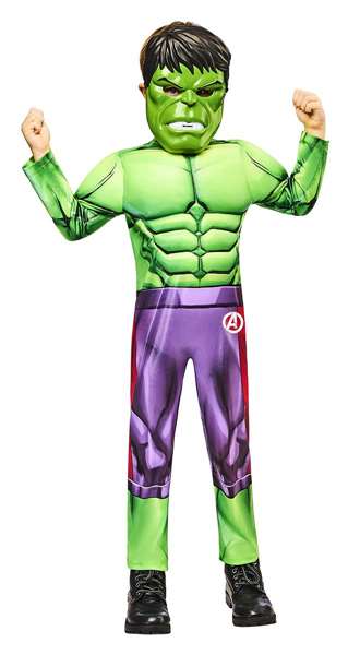 Rubies Disfraz Infantil Hulk Black Line Talla (7-8 Años) Rubies Disfraz Infantil Hulk Black Line Talla (7-8 Años)