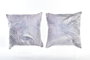 DKD Home Decor Set de 4 Cojines Tropical Bestone en Poliéster, Gris