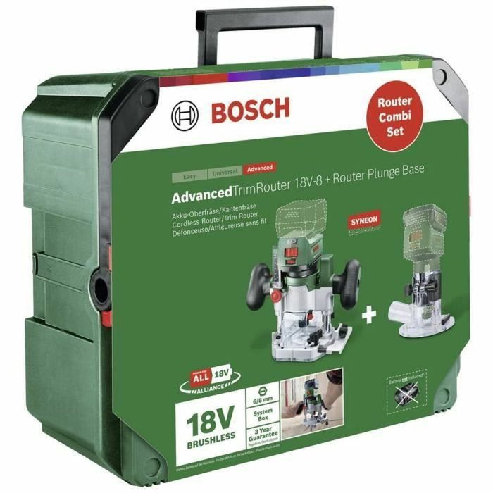 Bosch Router Combi Set AdvancedTrimRouter 18V-8