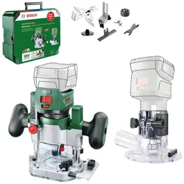 Bosch AdvancedTrimRouter 18V-8 con base Router Plunge, sin batería