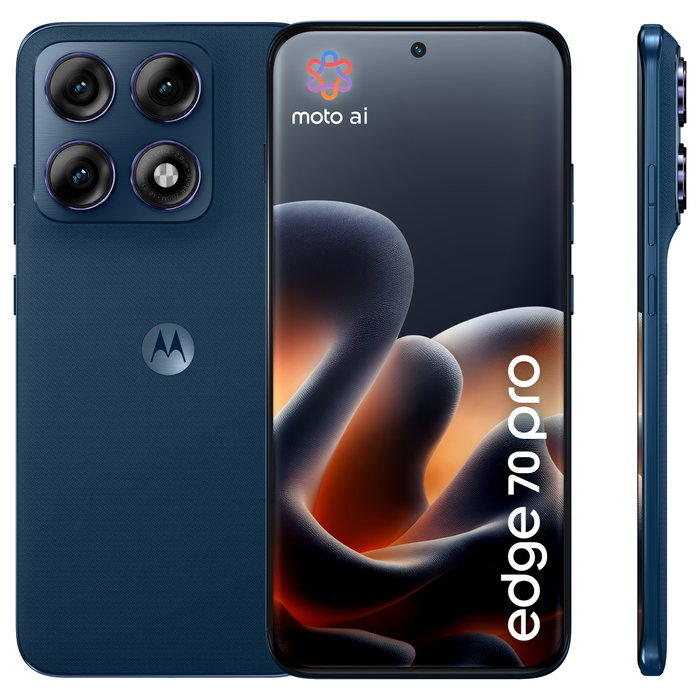 Motorola edge 70 pro PANTONE Titan 256 GB Azul oscuro