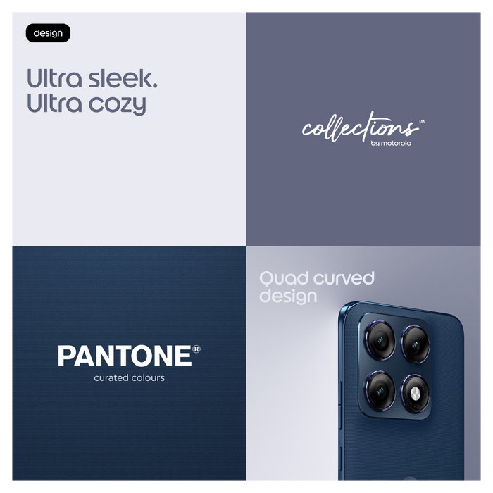 Motorola edge 70 pro PANTONE Titan 256 GB Azul oscuro